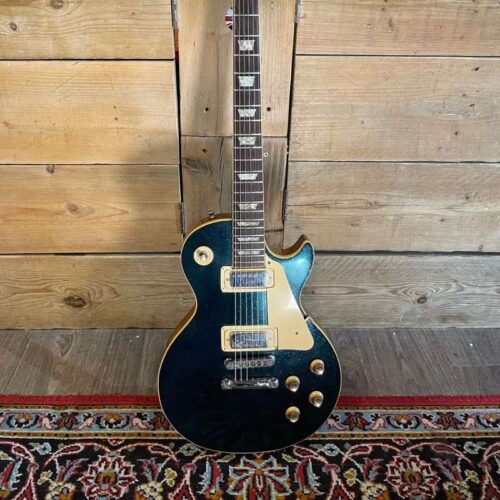 1975 Gibson Les Paul Deluxe Blue Sparkle -         Les Paul