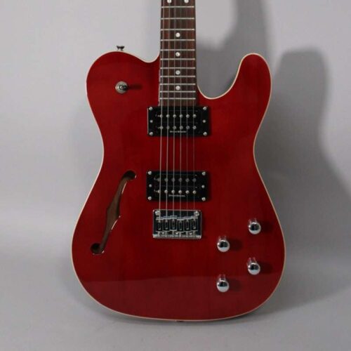 2005 Squier Master Series Thinline Telecaster Wine Red -        Telecaster