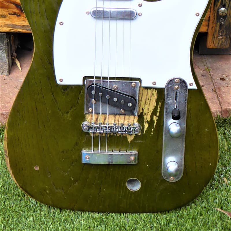 DY Guitars Francis Rossi green custom relic tele body Aged Nitro - £459.99 new Guitar