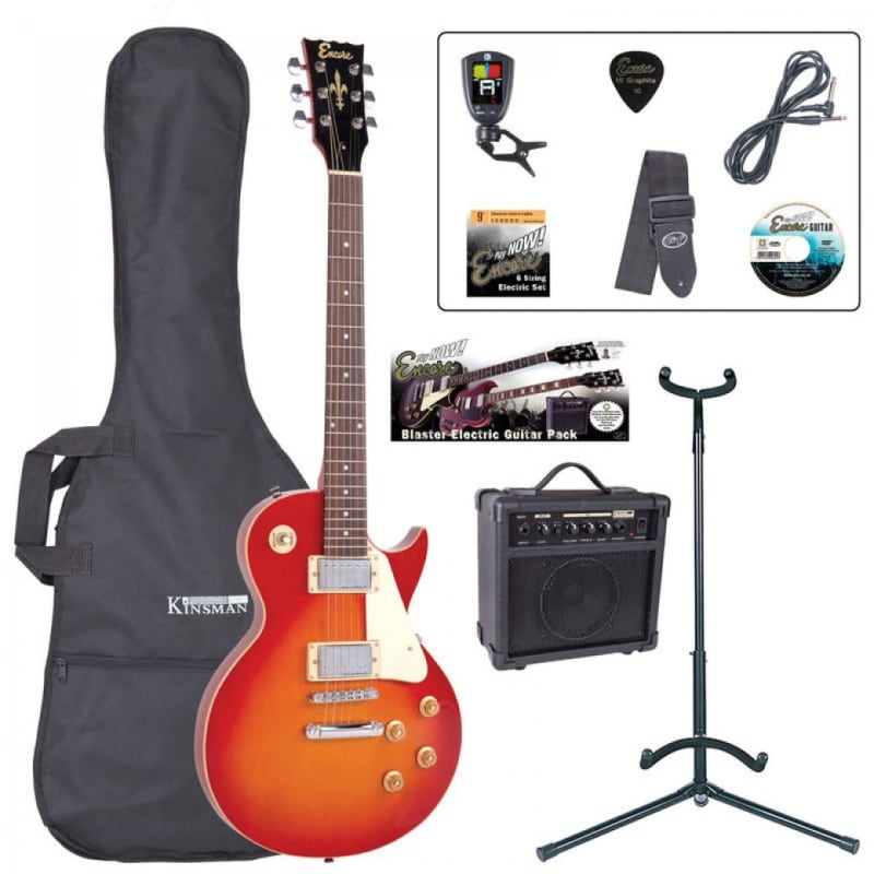 Encore Encore E99 Electric Guitar Pack - Sunburst - £289 new Guitar