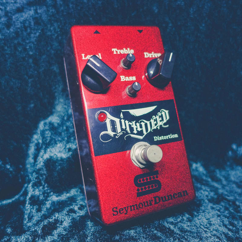 used 2010s Seymour Duncan Dirty Deed Distortion Pedal Red - Effect Pedal