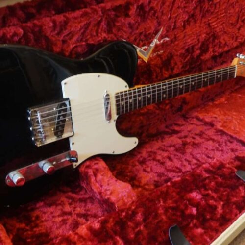 1972 Fender Telecaster with Rosewood Fretboard Black -        Telecaster