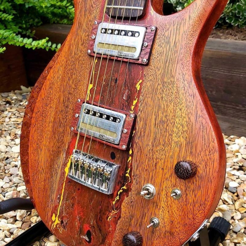 2021 JF Custom Guitars The Dragonback Oil & Resin - £550 new Guitar