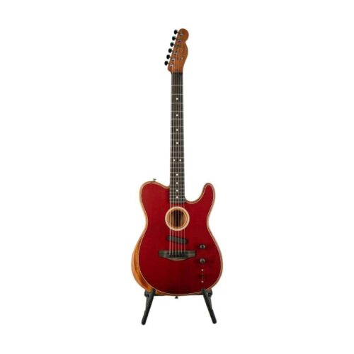 Fender American Acoustasonic Telecaster Crimson Red -        Telecaster