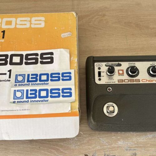 1976 - 1977 Boss CE-1 Chorus Ensemble Grey -         Chorus