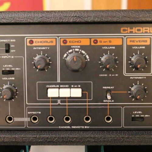 1980s Roland RE-501 Chorus Echo Black -         Chorus    Delay