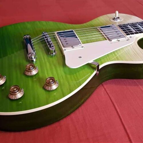 2019 Bacchus Les Paul BACCHUS BLS 59 FM - GRN GRD Green grade -         Les Paul