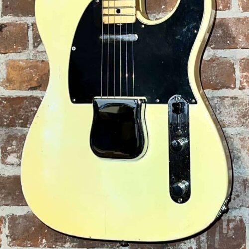 1977 - 1979 Fender Telecaster with Maple Fretboard White -        Telecaster