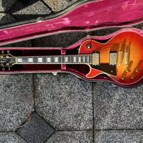 1973 Gibson Les Paul Custom Left-Handed Cherry Burst -         Les Paul