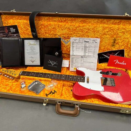 2020 Fender Custom Shop '63 Reissue Telecaster Relic Faded Fie... -       Custom Shop Telecaster