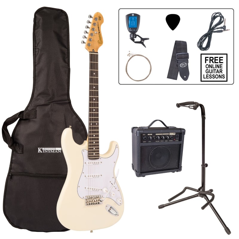 Encore Encore E6 Electric Guitar Pack ~ White - £204.17 new Guitar