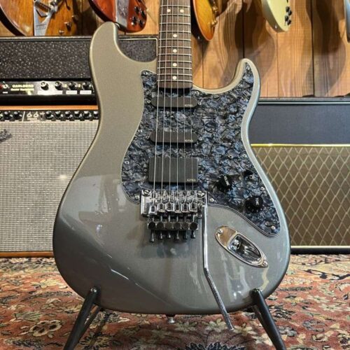 2002 Fender STRATOCASTER DELUXE PEWTER -        Stratocaster