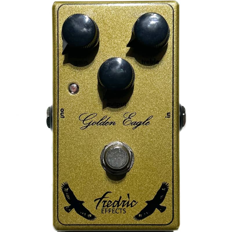 used 2010s Fredric Effects Golden Eagle Overdrive Gold - Effect Pedal