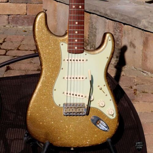 2006 Fender 1964 Stratocaster Relic Rare Gold Sparkle -        Stratocaster