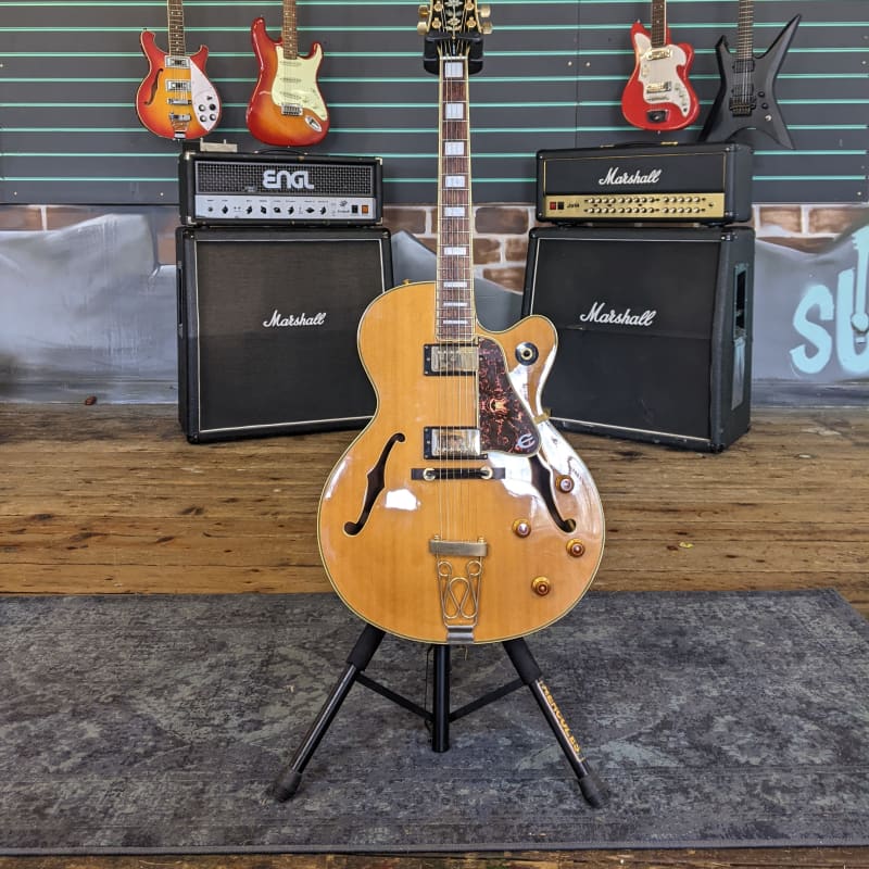 1989 Epiphone Emperor Natural Gloss - £600 used Guitar