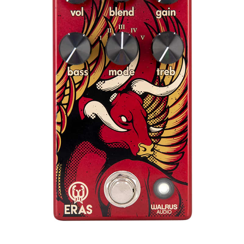 new 2021 Walrus Audio Eras Five-State Distortion Red - Effect Pedal