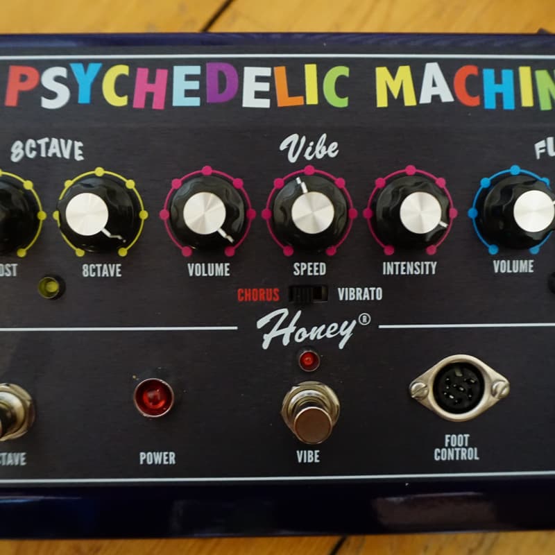 used 2022 Shin-Ei Psychedelic Machine Vibe (same circuit as vibe br... - Effect Pedal