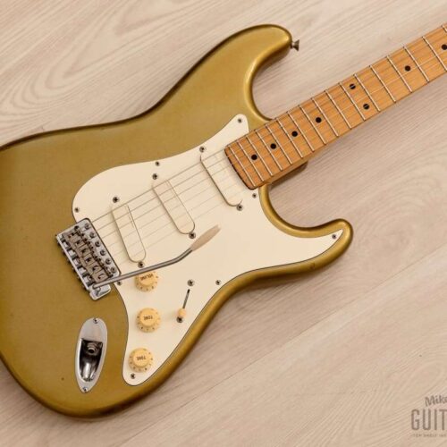 1991 Fender Order Made Stratocaster ST57-770LS Aztec Gold -        Stratocaster