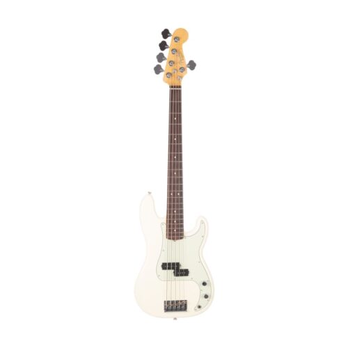 2017 Fender American Professional Precision Bass V Olympic White -         Precision Bass