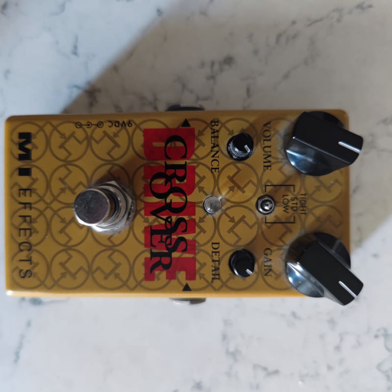 used 2010's Mieffects Crossover drive Gold - Effect Pedal