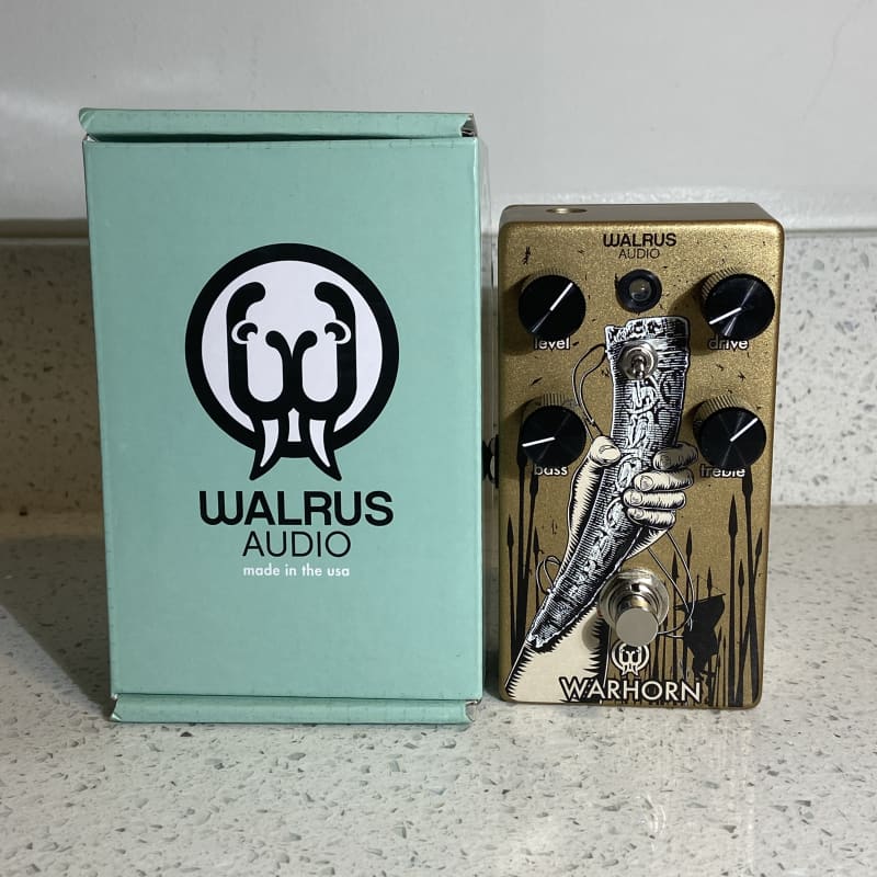 used ~2020 Walrus Audio Warhorn Overdrive Gold - Effect Pedal