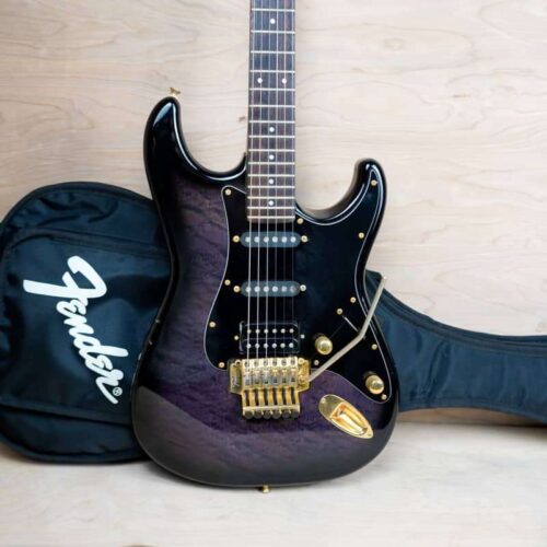 1989 Fender STR-75 TPL Stratocaster Blueberry Burst -        Stratocaster