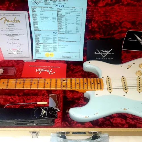 2019 FENDER "CUSTOM SHOP" LIMITED EDITION STRATOCASTER Sonic B... -       Custom Shop Stratocaster