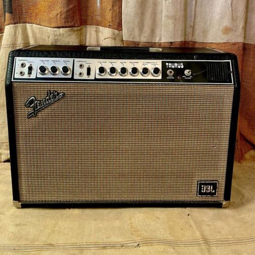 1970 Fender Taurus Solid State Guitar Amplifier Black -          Amplifier