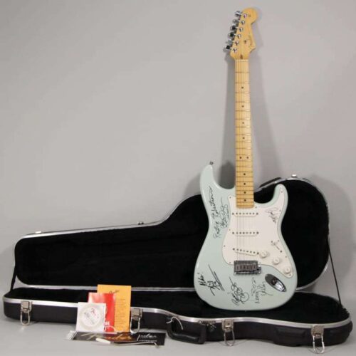 2002 Fender American Standard Stratocaster Sky Blue -        Stratocaster