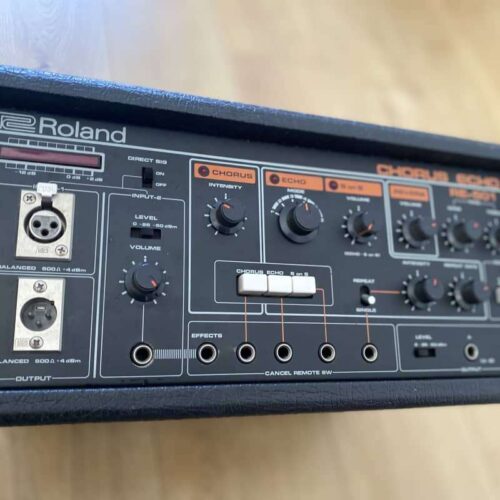 1980s Roland RE-501 Chorus Echo Black -         Chorus