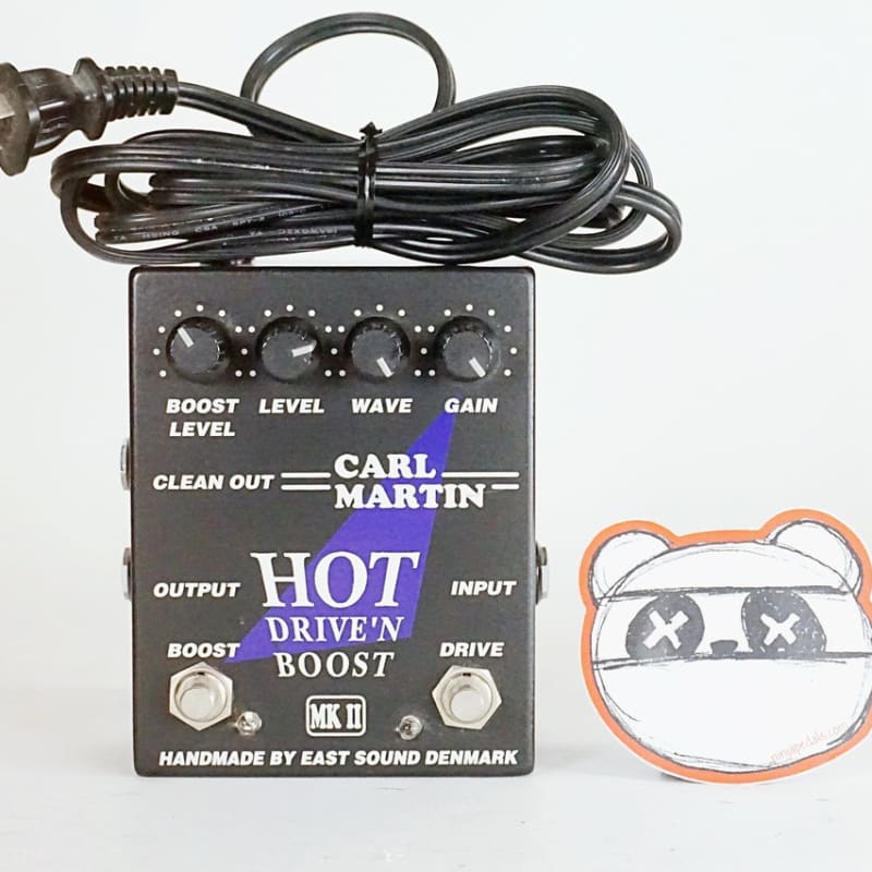 used 2000s Carl Martin Hot Drive 'N Boost mkII Black - Effect Pedal