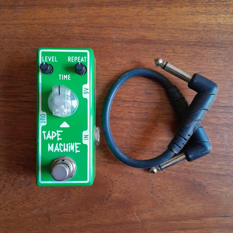 used 2010s Tone City Tape Machine Green - Effect Pedal