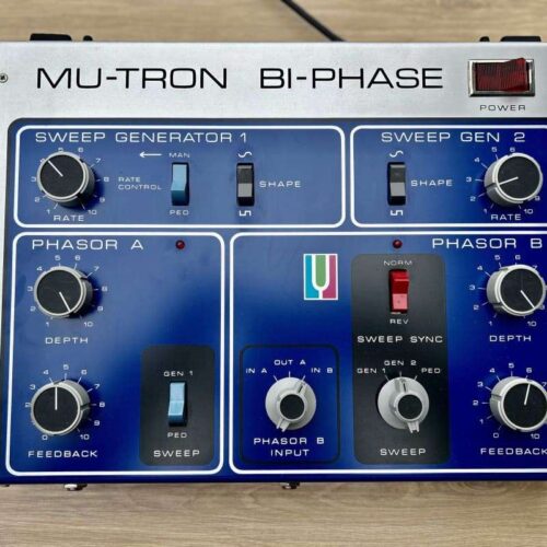 1970s Mu-Tron Bi-Phase Blue -           Phase