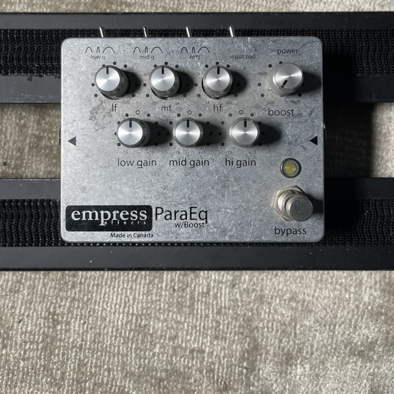 used 2000s Empress ParaEQ Aluminum - Effect Pedal