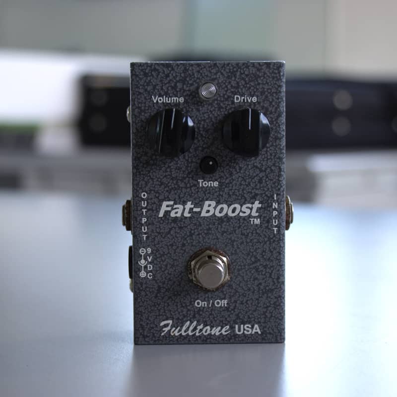 used 2000s Fulltone Fat Boost V1 Silver - Effect Pedal