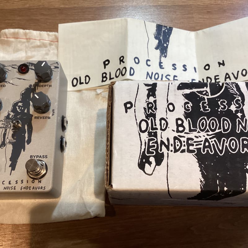 used 2017 - Present Old Blood Noise Endeavors Procession Reverb V2 ... - Effect Pedal