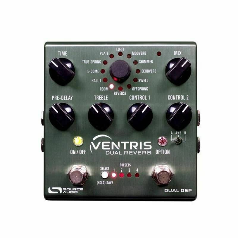 new Source Audio Ventris Reverb Effects Pedal Dual - Effect Pedal