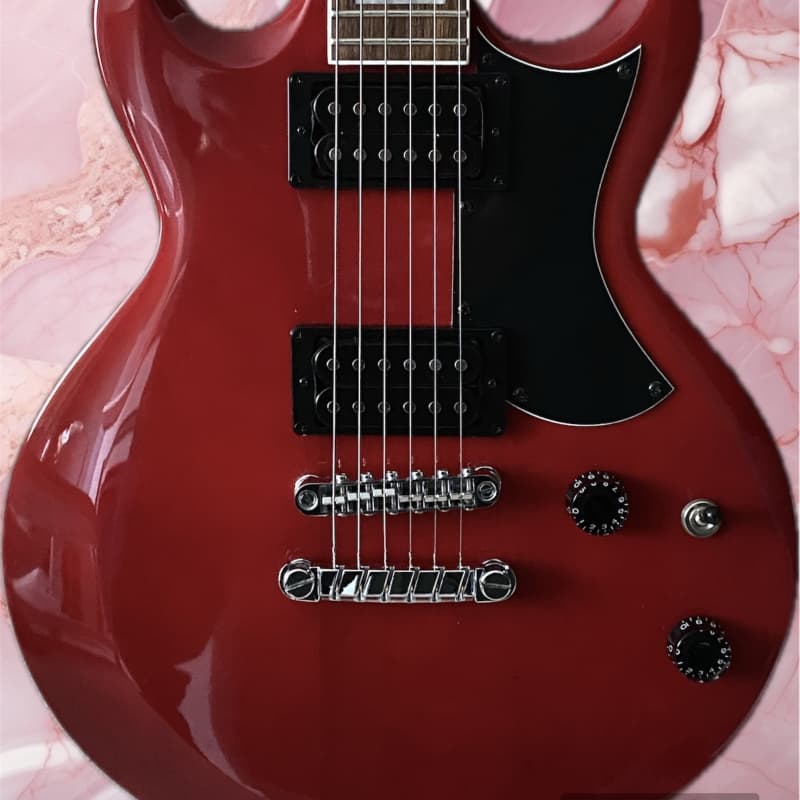 2020's Ibanez GIO Double Cut SG Style Electric Guitar Cherry Red - £190 used Guitar