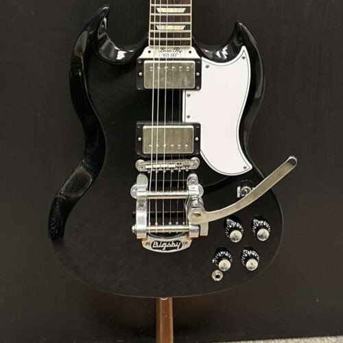 2015 Gibson Custom Shop Brian Ray '63 SG with Bigsby Silver Fox -       Custom Shop