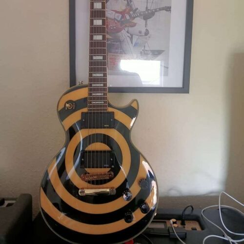 2003 Epiphone Zakk Wylde Signature Les Paul Custom Antique Ivo... -         Les Paul