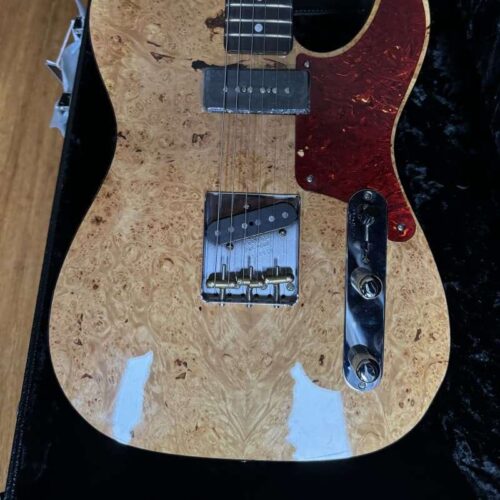 2020 FENDER TELECASTER USA ARTISAN. Fender artisan Maple burl ... - £5950 new Guitar