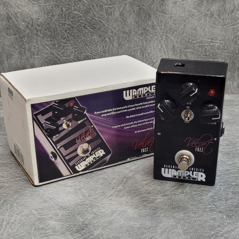 used 2010s Wampler Velvet Fuzz Black - Effect Pedal