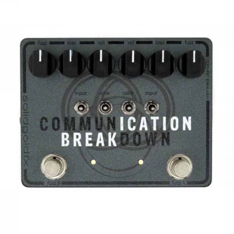 new 2022 SolidGoldFX Communication Breakdown Solid - Effect Pedal