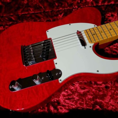 2012 Fender Custom Shop "Custom Deluxe Telecaster" Candy Red -       Custom Shop Telecaster