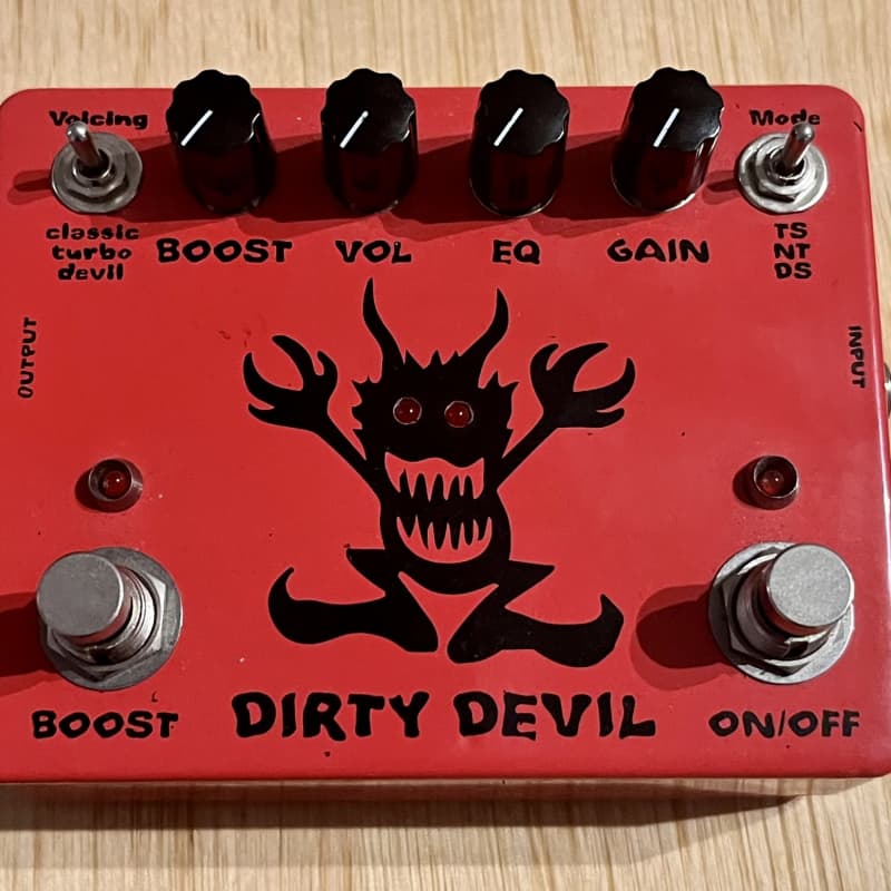 used Cool Pedals Dirty Devil Red - Effect Pedal