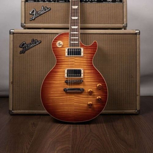 2013 Gibson USA Les Paul 60s Standard Plus Top in Flamed Iced Tea -         Les Paul