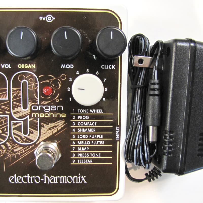 used 2010s Electro-Harmonix C9 Organ Machine Brown - Effect Pedal