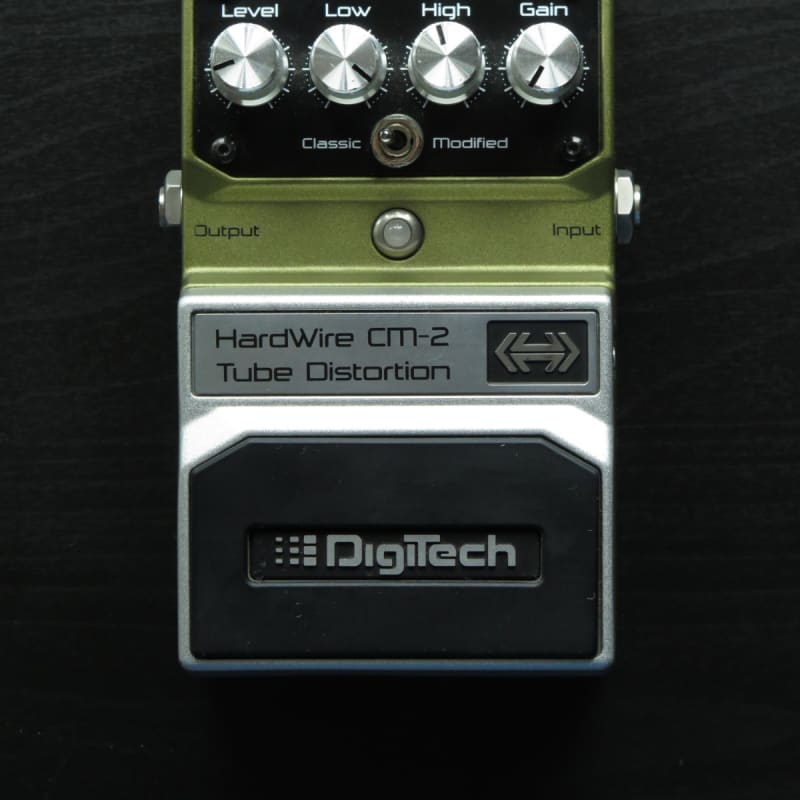 used 2010s DigiTech Hardwire CM-2 Tube Overdrive Silver - Effect Pedal