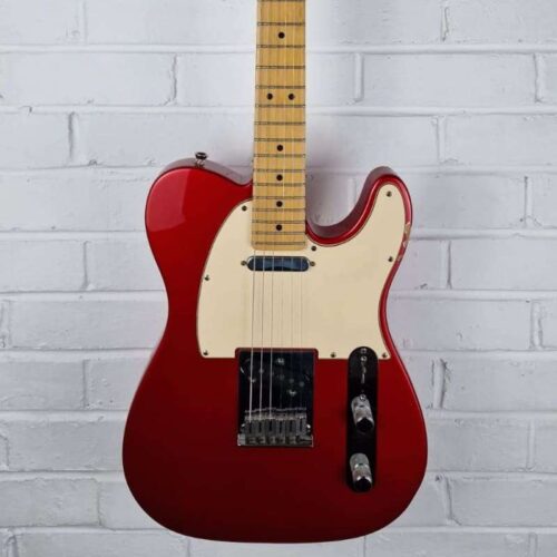 2004 Fender American Standard Telecaster Chrome Red -        Telecaster