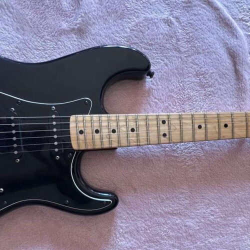 1980 Fender Stratocaster Black -        Stratocaster